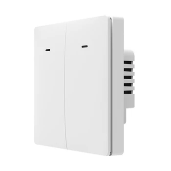 NEO Tuya Wifi, Intelligent Európskeho 2-Pásmový Mechanické Svetlo Spínača Tuya Wifi EÚ Light Switch Jednoduché Použitie