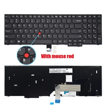 NOVÁ Klávesnica US Rozloženie pre ThinkPad E560 E565 SN20F22600 S myšou prút