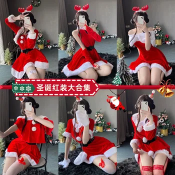 Nové cosplay role-playing kostým bunny dievča kostým sexy Vianočné nočný klub jednotné kotvy kostým Vianočný kostým