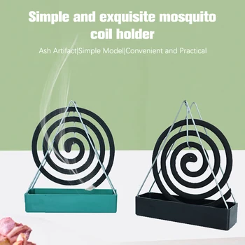 Nové Mosquito Zvitkov Rack Domácnosti Tvorivé Železa Ozdoby Pevné Trojuholník Oheň Pozastavené Komár Cievka Zásobník