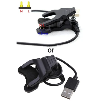 Nové pre Inteligentné Hodinky Nabíjačka Univerzálny pre USB Nabíjací Kábel 3 pin 3/4/7mm Klip pre Inteligentný Náramok Nabíjačku Vodič 2/3 kolíky pre TW6