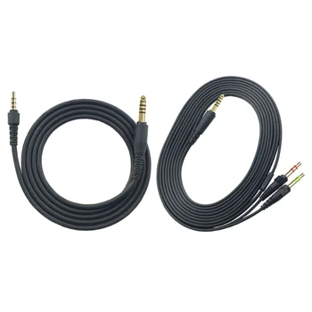 Odolné 3,5 mm na 4,4 mm Headset Kábel pre ATH GDL3 GL3 Slúchadlá Spoľahlivý Prenos Zvuku Drôt dlhšiu Životnosť