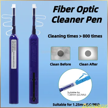 Optické Vlákna Konektor Cleaner LC/MU 1,25 mm Optický Čistiace Pero SC/FC/ST 2,5 mm One-Kliknite na položku Čistenie Vlákna Cleaner Nástroje