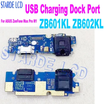 Originálne USB Nabíjací Dok Port Konektor Rada Flex Kábel Pre ASUS ZenFone Max Pro M1 ZB601KL ZB602KL