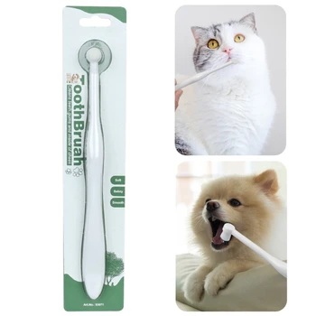 Pet Toothbrushs Zuby Psov Čistenie Mačky Toothbrushs Psov Toothbrushs Ústne