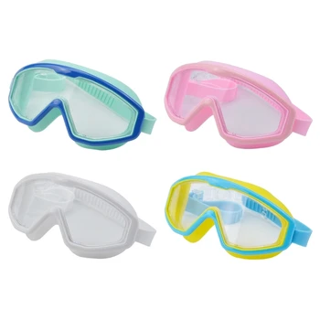 Plávanie Okuliare UV ochrany Pružný Popruh plavecké Okuliare pre Deti Veku 3-16 D5QD