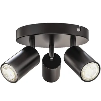 Povrchovú montáž Pozornosti 3 Hlavu LED Stropné Sledovať Svetlo KLASU Downlight Osvetlenie Stropné Svietidlo Oblečenie Obchod Osvetlenie AC85-265V