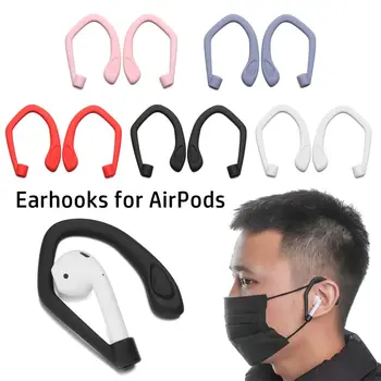 Pre Apple AirPods 1 2 Pro Eartips Bezpečné Nosenie Hákov Silikónový Anti-stratil Ucho Bezdrôtové Slúchadlá Príslušenstvo ProtectorProtective