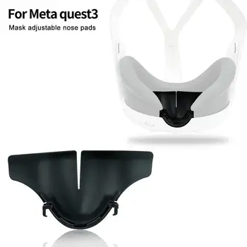 Pre Meta Quest 3 VR Headset Zatmenie Nos Podložky Silikónové Mäkké Gumy Priedušná Nos Podložky Pre Meta Quest 3