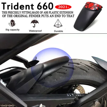 Pre TRIDENT 660 2021 - Predný blatník Zadný Blatník Extender Splash Guard Chránič Rozšírenie Pad Motocykel Pre Trident 660
