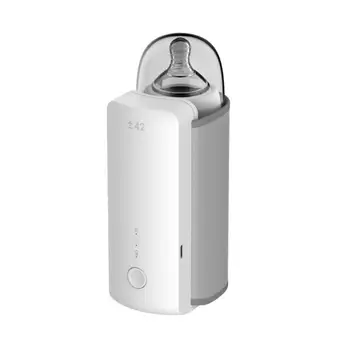 Prenosná Cestovná Fľaša Ohrievač USB Nabíjateľné Prsia Ohrievač Noc Mlieko Termostat Ohrievača Vyhrievané Mlieka Kŕmenie Príslušenstvo