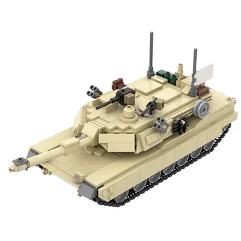 Priestor Wars M1A2 Abrams Nádrž Stavebné Bloky Auta Vojenského Tanku Vozidiel, Lietadiel Chlapec Vzdelávacie Tehla Hračka pre Vianočné Darčeky