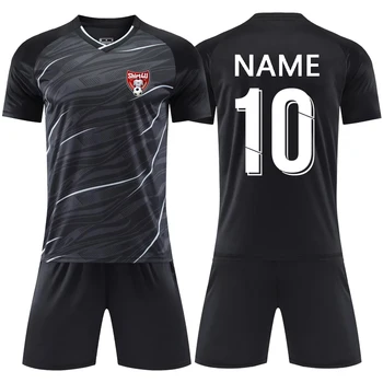 Prispôsobiteľné Detský Futbalový Dres oblečenie Prispôsobené Mládež Krátke Set Chlapec Dievča Školenia Jednotný Názov Počet Logo