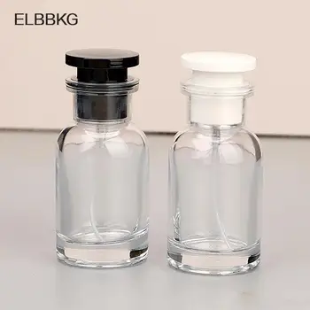 Prázdne 30ml Parfém Naplniteľné Fľaše Prenosné Parfum Rozprašovač Nádoby Valcovitého Sub-fľaša Cestovné Použitie Sklenené Fľaša na Vzorky