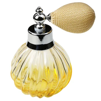 Prázdne Sklenené Naplniteľné Parfum Fľašu s Krátkymi 100 ML pre Dámy Ženy