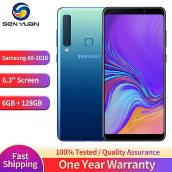 Pôvodné Samsung Galaxy A9 (2018) A9200 4G Mobilný Telefón Dual SIM 6.3