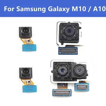 Pôvodný Hlavný Fotoaparát Na Prednej Strane Pre Samsung Galaxy A10 M10 A105 M105 Zadné Široký Zadný Fotoaparát Flex Kábel Selfie Smerom Frontálne