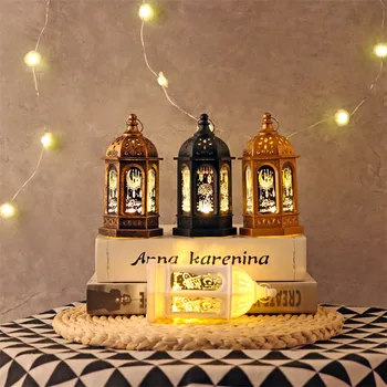 Ramadánu Marocký Štýl LED Sviečka Svietidla Eid Mubarak Dekorácie 2023 Tealight svietnik Domova Ramadánu Dekorácie 2023