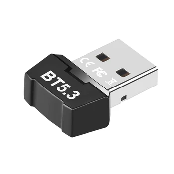 RTL5.3 Adaptér Bluetooth Ovládač Bez Počítača USB Bezdrôtové Bluetooth Prijímač Vysielač Bluetooth Headset Jednoduché Použitie