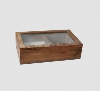 Ručné Vidieku Vintage Retro Malé Drevené Šitie Box
