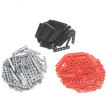 Self-Locking Tehly MOC Stavebné Bloky Technické Časti 30pcs TECHNICKÉ 6M POL LÚČ kompatibilné s Lego 32063 pre Deti Hračka