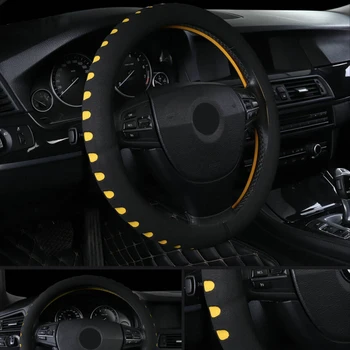 Skidproof EVA Dierovanie Auto Volant, Kryt Priemer 38cm Auto Riadenia-Kryty kolies vhodné Pre Väčšinu Automobilov Auto-styling