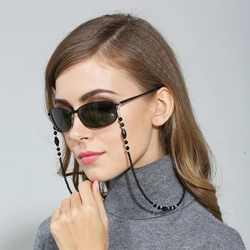Slnečné Okuliare Maskovanie Reťaze Pre Ženy Viac Akryl Crystal Pearl Okuliare Reťaze Nové Módne Šperky Okuliare Popruh