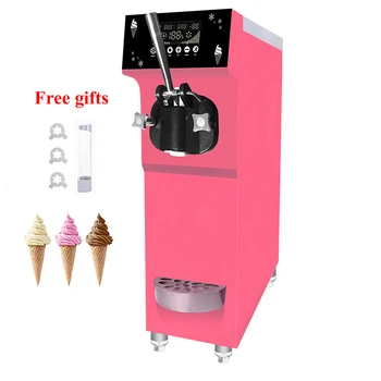Soft Ice Cream Stroj Jedného Chuť Obchodné Ice Cream Maker Elektrické Jogurt, Takže Automat 900W