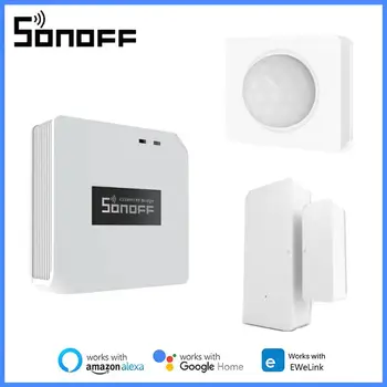 SONOFF RF Most R2 433MHz RF Wi-Fi Wireless Gateway Hub Smart Home Security Podporu DW2-RF PIR3-RF Senzora cez eWeLink Alexa