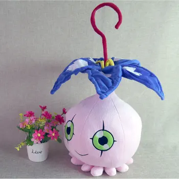 top kvalita Japonskom Anime Digimon Plyšové Hračky Pyocomon Bábika darček 45 cm