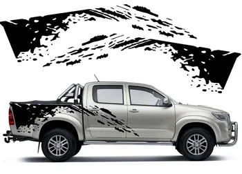 Toyota Hilux Mudsling Vinyl Grafika Auta Decorate2PCS