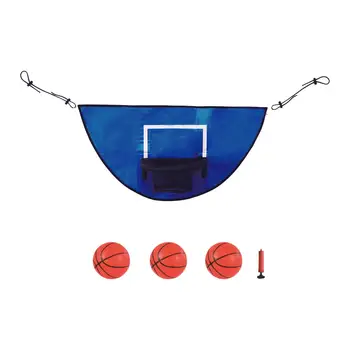 Trampolína Basketbalová Obruč, Športové Hračky s Lanami Deti Basketbal Cieľom Hry