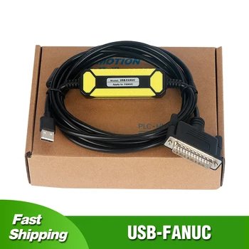USB-FANUC Pre CNC Fanuc RS232 Komunikačný Kábel USB Previesť DB25 Sériové Stiahnuť Kábel