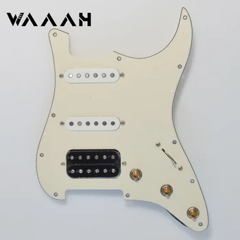V70 60 HSS Dvojité Cievka Gitary, Snímače Alnico 5 naložené Pickguard pre Elektrické Gitary Náhradné