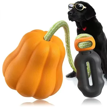 Veľký Pes Hračka pre Malé Veľký Pes Halloween Tekvica Loptu Interaktívne Školenie Skus Odolný Žuvanie Hračky Labrador Beagle Príslušenstvo