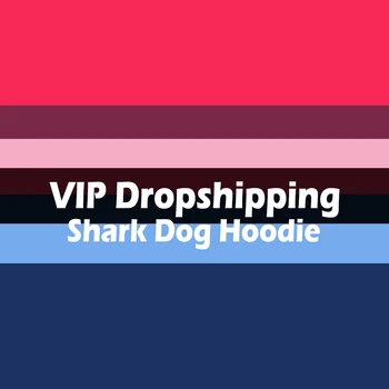 VIP Dropshipping Weaholase Shark Psa s Kapucňou, Oblečenie