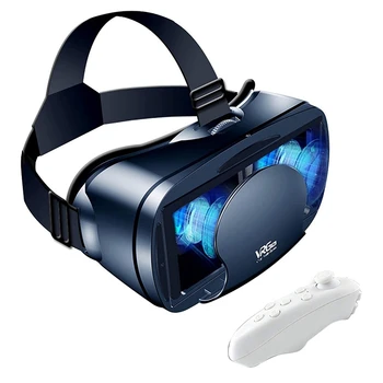 VR Okuliare Full-Screen Virtuálnej Reality 3D Okuliare VR Nastaviť 3D Virtuálnej Reality Okuliare, Nastaviteľný VR Okuliare S Gamepad