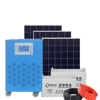 Všetko v jednom lítiové batérie, kabinet 3kva slnečnej energie batérie úložný systém 12v off grid solárny panel power systém pre domáce