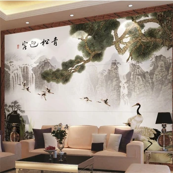 wellyu обои abstraktných de parede Vlastnú Tapetu Ching Chung príjemné dlaždice pozadí steny Čínsky štýl stenu abstraktných parede