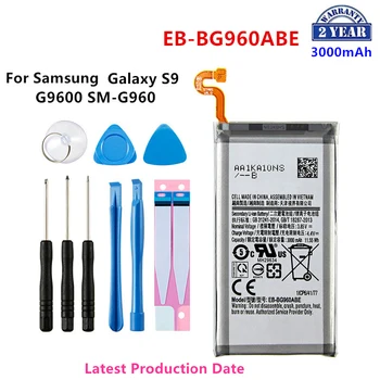 Zbrusu Novej EB-BG960ABE 3000mAh Batérie Pre Samsung Galaxy S9 G9600 SM-G960F SM-G960 G960F G960 G960U G960W +Nástroje