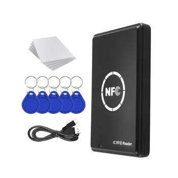 RFID technológie NFC Kopírka Rozmnožovacie 13.56 KHz príveskom, NFC kariet Smart Card Reader Spisovateľ 13.56 MHz Šifrované Programátor USB UID T5577 RFID technológie NFC Kopírka Rozmnožovacie 13.56 KHz príveskom, NFC kariet Smart Card Reader Spisovateľ 13.56 MHz Šifrované Programátor USB UID T5577 1