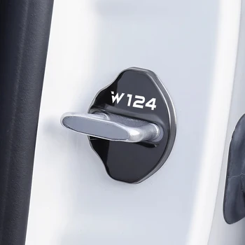 4PCS Auto Door Lock Zahŕňa antikoróznych Prípade na Mercedes benz W124 Logo Triedy E Znak Nehrdzavejúcej Ocele Chrániť Pracky Nálepky 4PCS Auto Door Lock Zahŕňa antikoróznych Prípade na Mercedes benz W124 Logo Triedy E Znak Nehrdzavejúcej Ocele Chrániť Pracky Nálepky 3