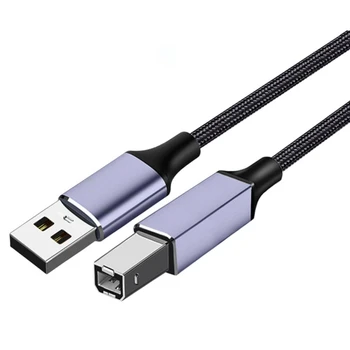 Kvalitný USB 2.0 USB B kábla k Tlačiarni za Kábel pre Tlačiareň a Digitálne Zariadenia Kvalitný USB 2.0 USB B kábla k Tlačiarni za Kábel pre Tlačiareň a Digitálne Zariadenia 3