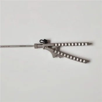 Priemer 5mm opakovane laparoscopic jednej akcii priamo čeľuste V tvare ihly držiteľ Priemer 5mm opakovane laparoscopic jednej akcii priamo čeľuste V tvare ihly držiteľ 4